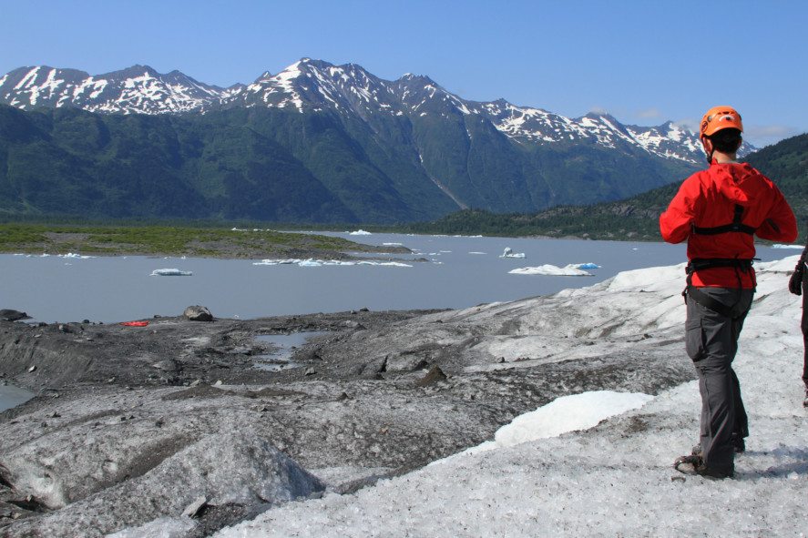 Anchorage Day Tours; Spencer Lake Kayaking; Spencer Glacier Ice Climbing