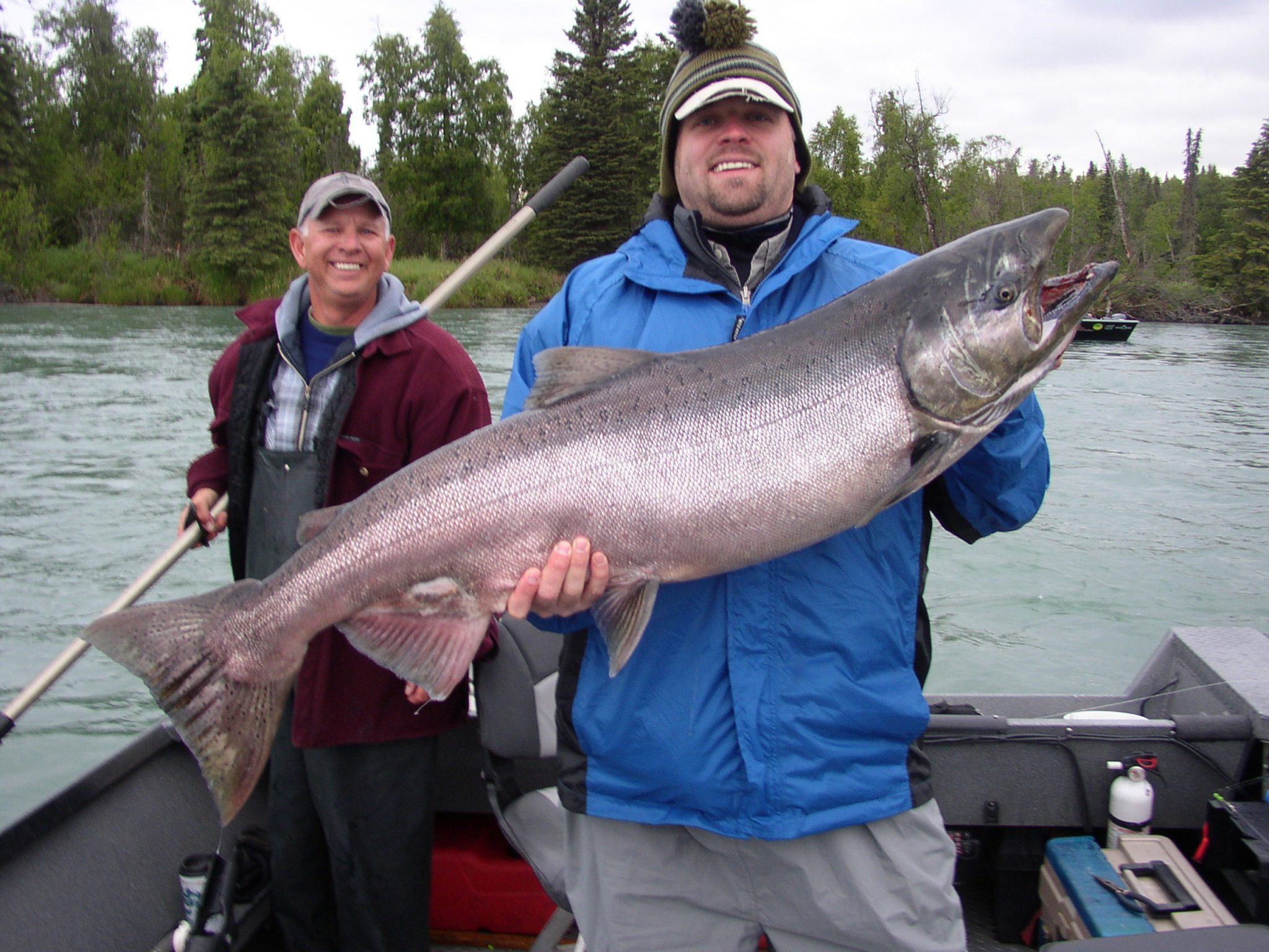 Alaska Salmon Fishing Charter; Kenai River; Day Fishing Trips, Alaska