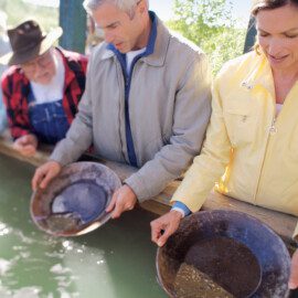 Gold Panning in Fairbanks - HAL Collection