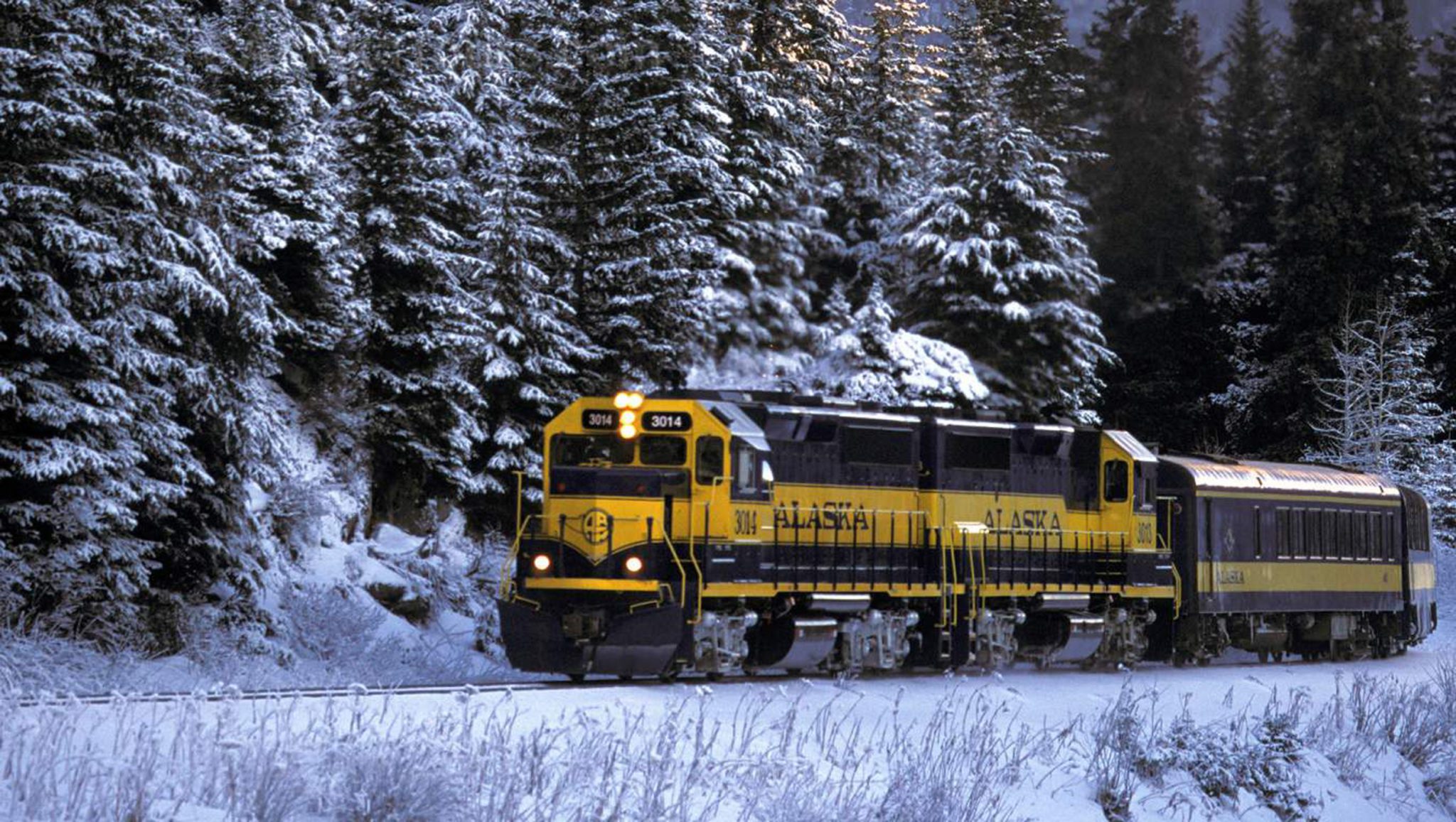 Alaska Railroad Winter Tour; Fairbanks to Anchorage, Alaska Tours