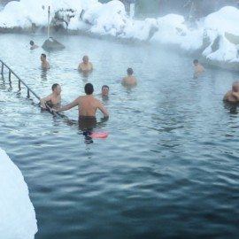 Chena Hot Springs outdoor pool