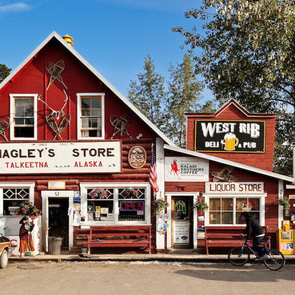 Nagley's store, Talkeetna, Alaska, AK, USA