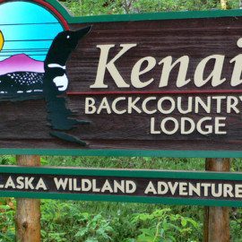 Kenai Backcountry Lodge on Skilak Lake.