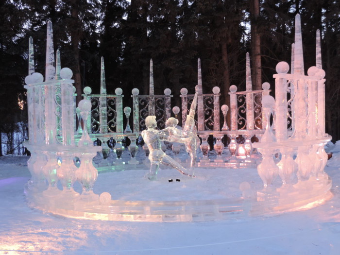 Fairbanks, Alaska Ice Art Championships Winter Day Tour from Fairbanks