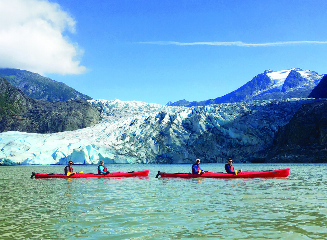 mendenhall glacier kayak tour