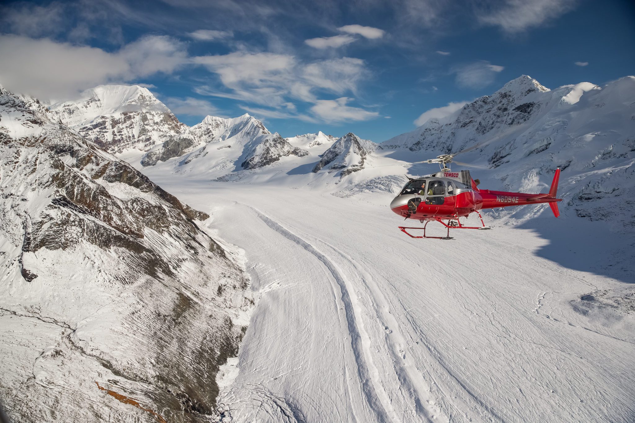 Denali Alaska Helicopter Tour Yanert Glacier Landing
