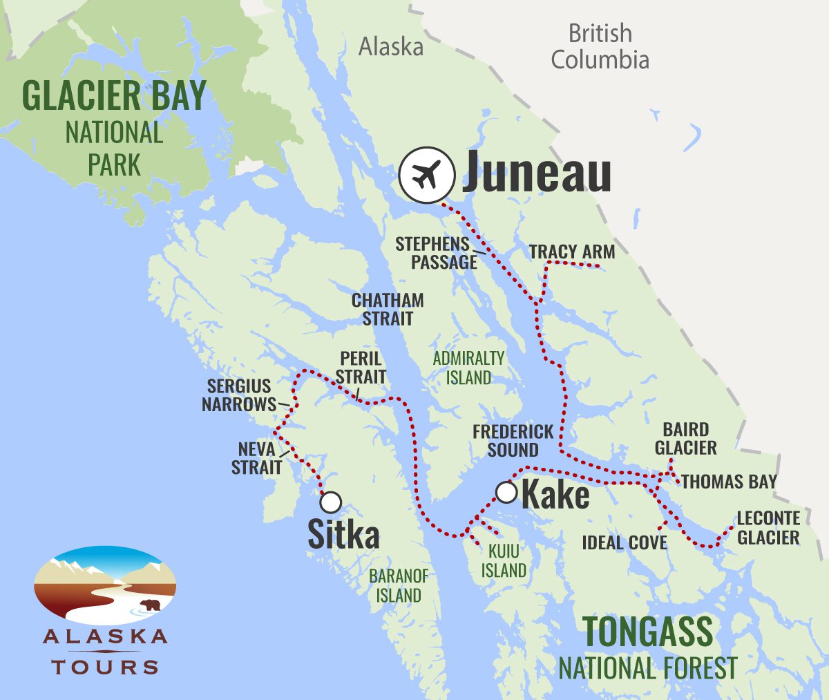 Alaska Small Ship Cruise: Inside Passage Cruises; Safari Endeavor