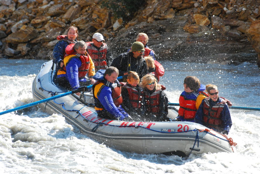 Alaska River Rafting Tour; Nenana River Whitewater Rafting Day Trip