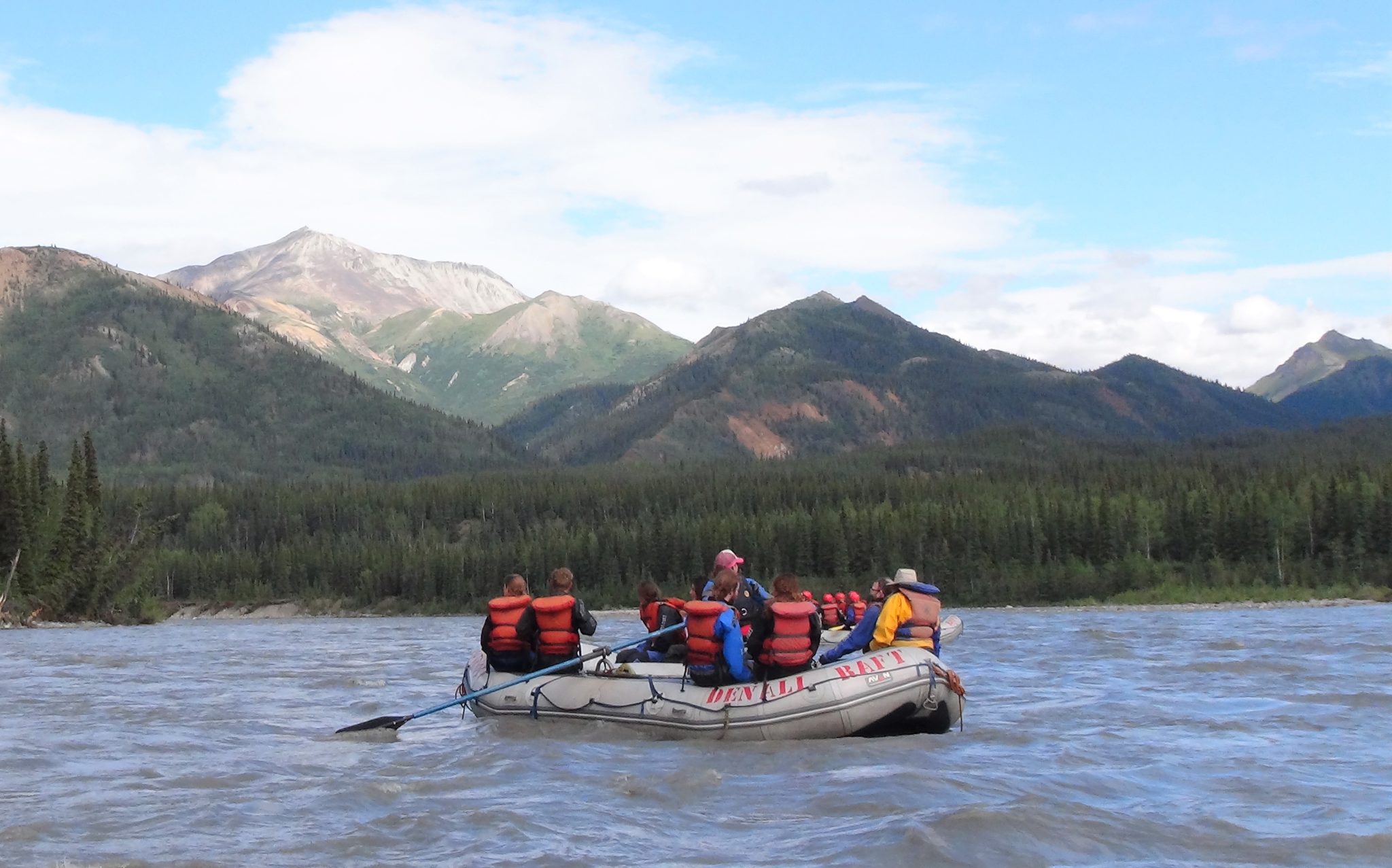 Alaska River Rafting Day Trip; Nenana River; Denali National Park