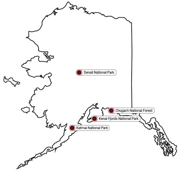alaska tour cities