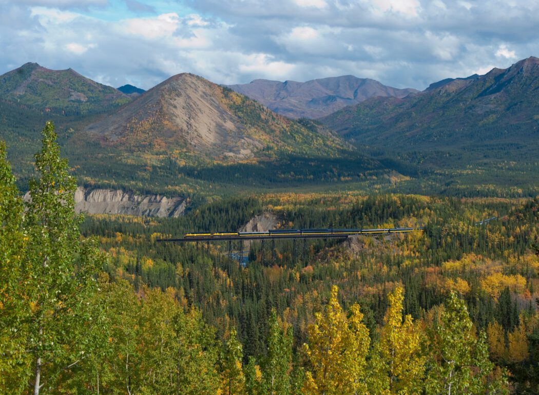 train travel from Denali to Anchorage