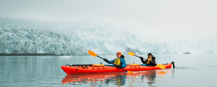 Kayaking Aialik Glacier